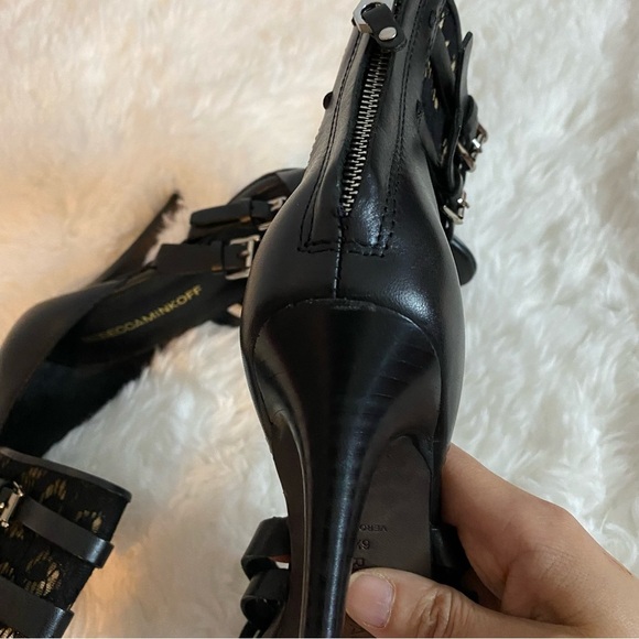 Rebecca Minkoff Black Sexy Shoes Size 6.5 - Picture 4 of 11